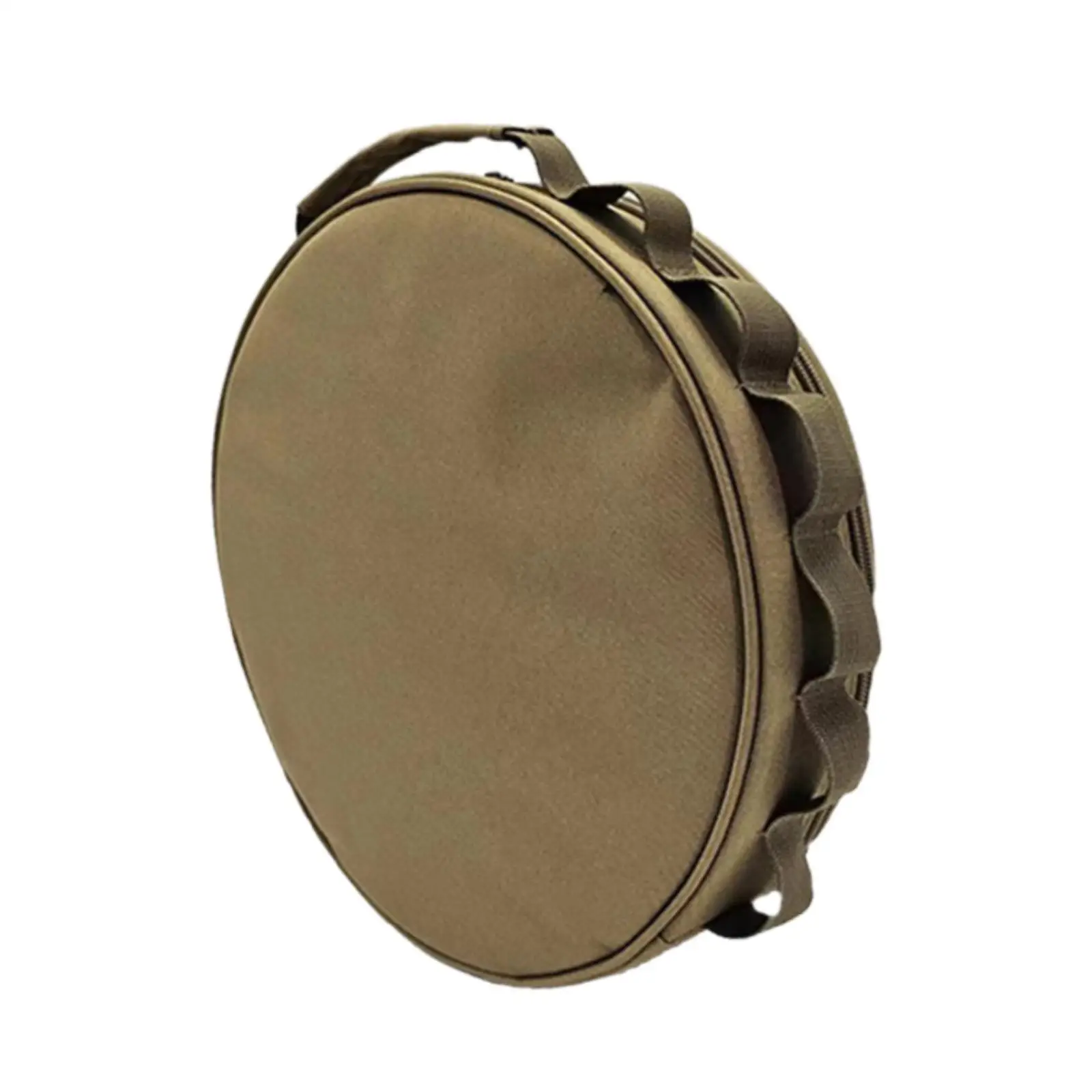 Heavy Duty Round Cable Organizer Bag for EV Charging Cord Storage Water Resistant Oxford Cloth Carry Case