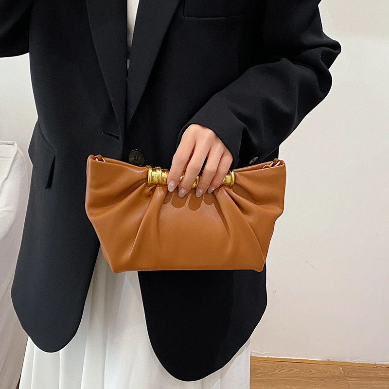 

New Super Cool Solid PU Square Shoulder & Crossbody Bags for Women Hot Sale Simple Stylish Design Versatile Popularity Handbags