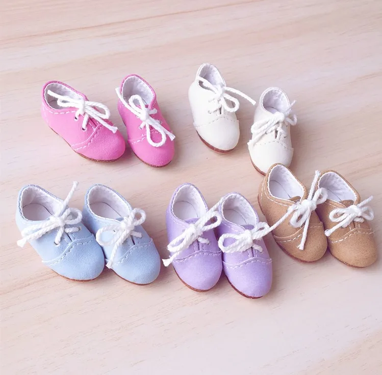 

BJD 6-point baby Joint doll lace up colourful shoes versatile leather shoes (Fit Azone,ICY, JerryB, 1/6 Doll Accessories)