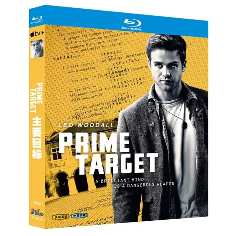 Blu-ray BD Disc High Definition British Drama Prime Target 2025 Edition with 2 Discs Set
