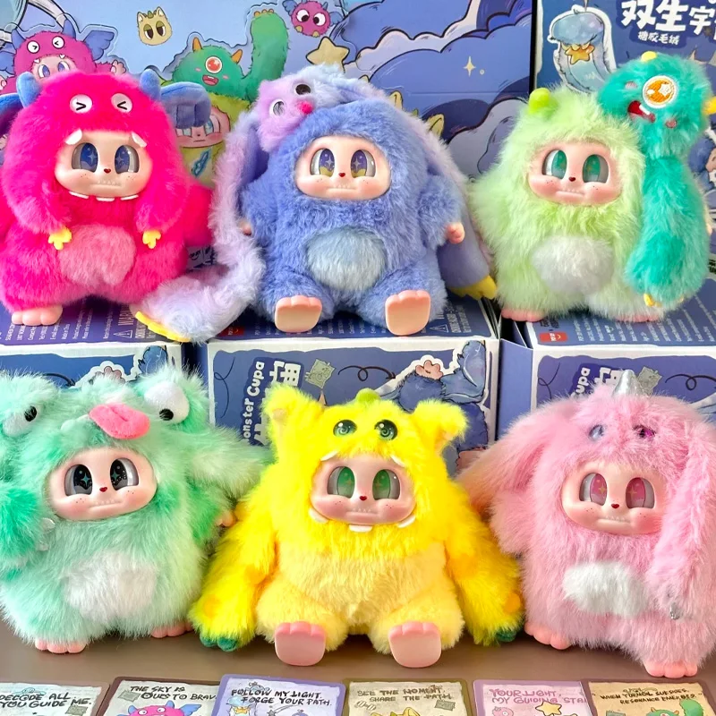 

Коллекционная виниловая плюшевая фигурка Monster Cupa Twin Universe Series: Модная игрушка-сюрприз, Декоративная фигурка маленького монстра, Подарок на день рождения