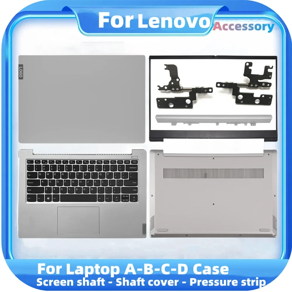 NEW LCD Back Cover For Lenovo IdeaPad S340-14 S340-14IWL S340-14API 2019 Laptop Front Bezel/Keyboard/Palmrest/Bottom Case Silver