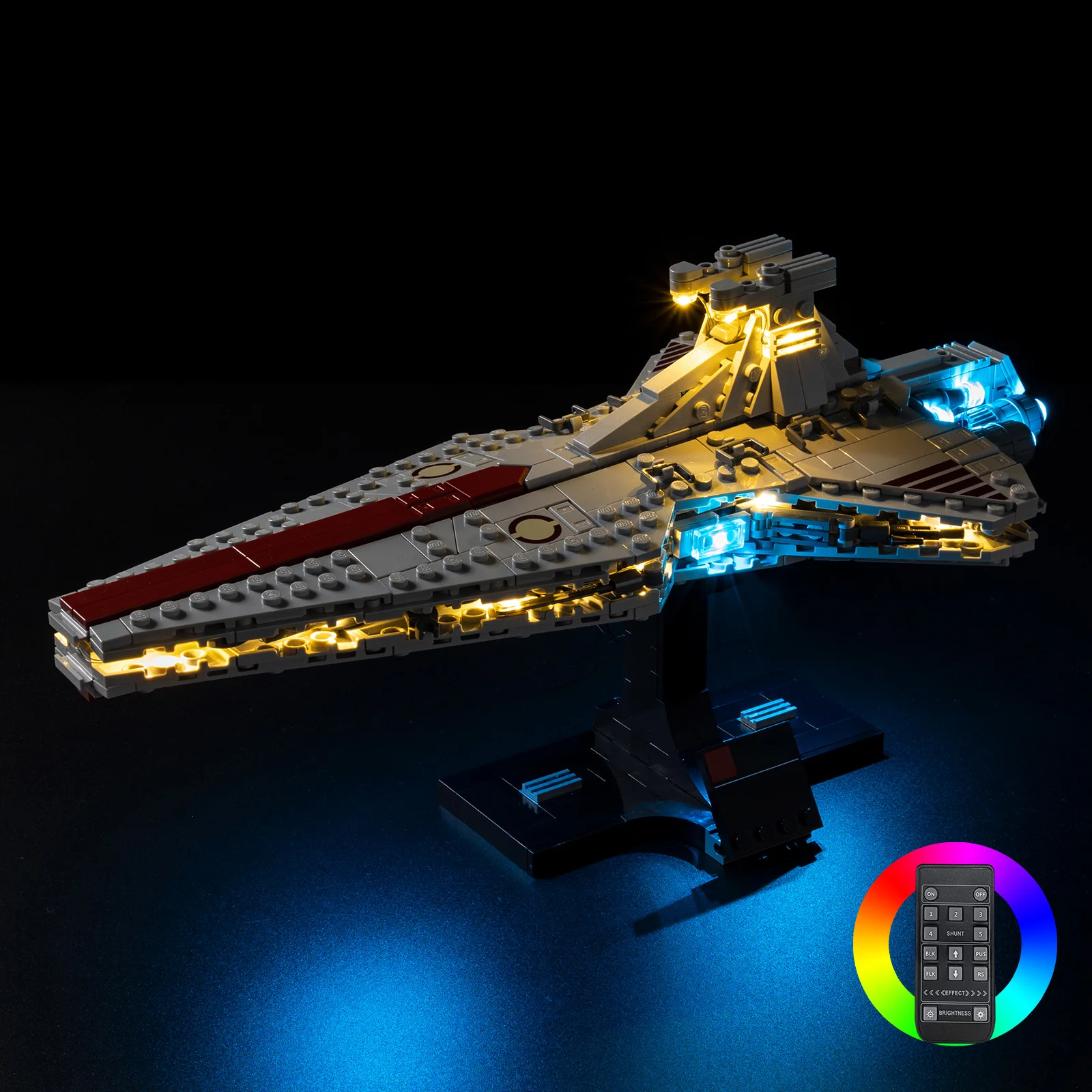 LED Light Set Suitable for LEGO Star Venator-Class Attack Cruiser #75441 Building Blocks