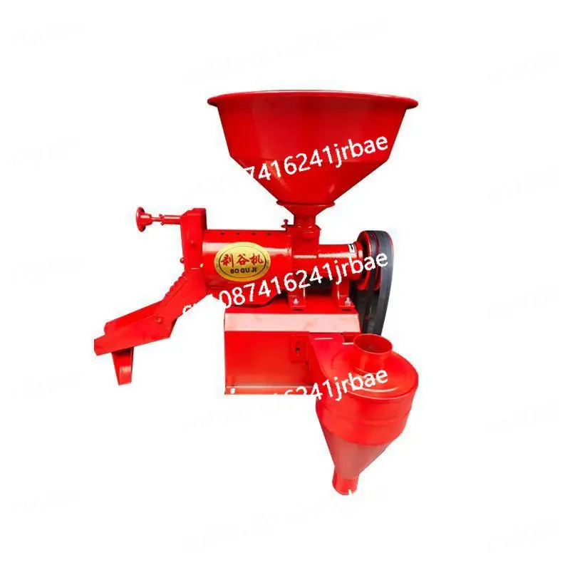 40-meter-long extended machine, grain stripper, rice husk and rice pounding device, for domestic use