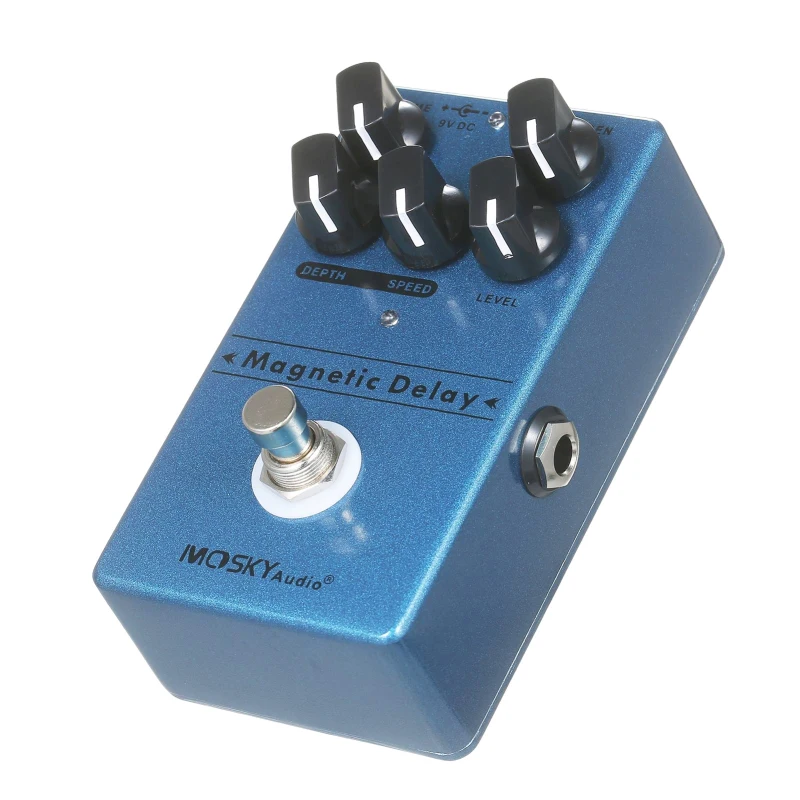 

MOSKYaudio Delay Echo Effect Pedal Guitar Effects Delay Effect Pedal For Player Beginner MAGNETIC DELAY Effect Maker
