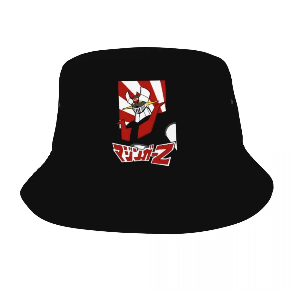 Z Manga Bucket Hats Men Women Camping Goldorak Grendizer Actarus Fishing Hat Summer Beach Hatwear Boonie Hat