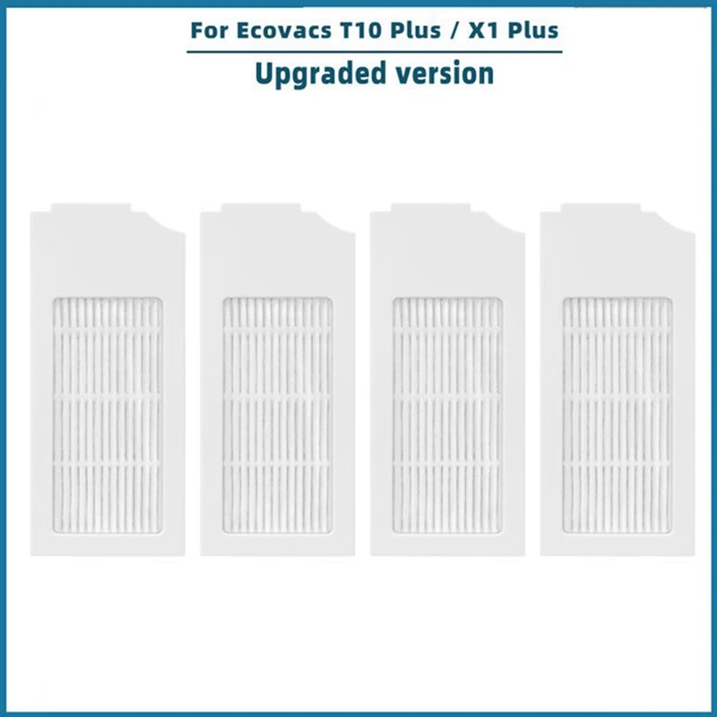 Per Ecovacs X1 Plus/T10 Plus Robot Vacuum pezzi di ricambio di ricambio spazzola laterale principale filtro Hepa sacchetto della polvere Mop Rag Cloth Cover
