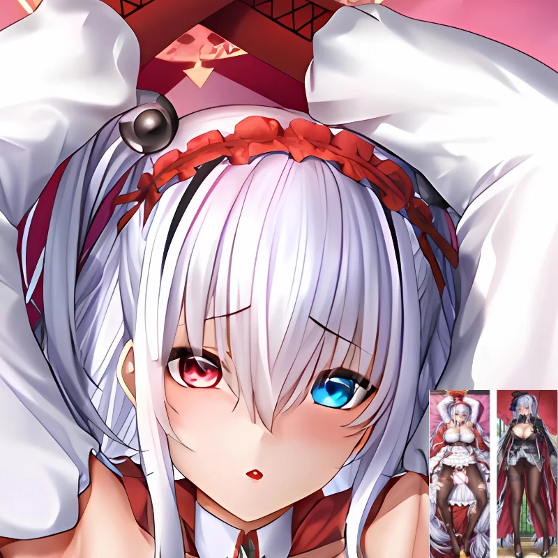 DIY Customized Dakimakura Anime KMS Graf Zeppelin Pillowcase Double-sided Print Hugging Body Bed Pillow Cover Case Dropshipping