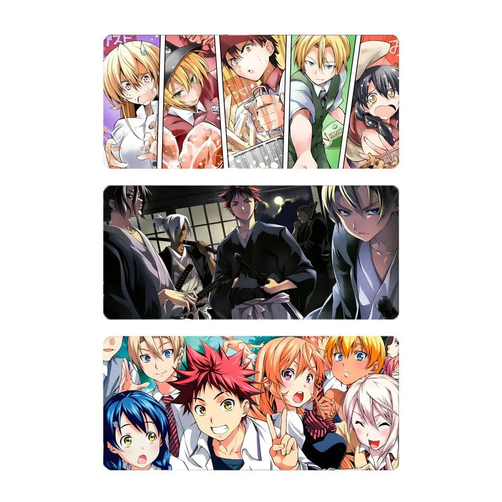 Exciting Delicious Anime F-Food Wars Mouse Pad Mousepad Large Gaming LockEdge Thickened PC Table Desk Mat