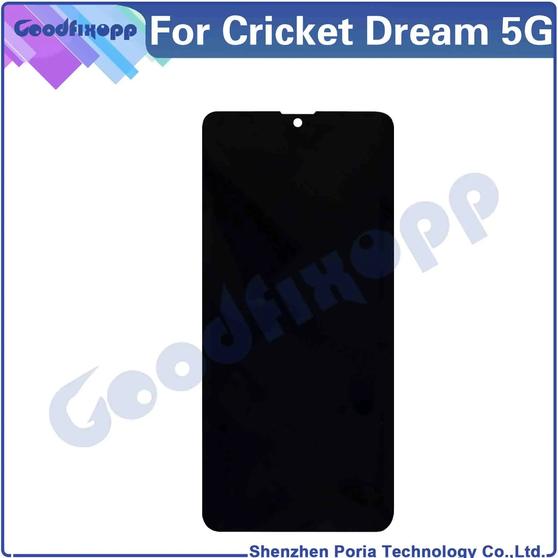 For Cricket Dream 5G EC211001 LCD Display Touch Screen Digitizer Assembly Repair Parts Replacement