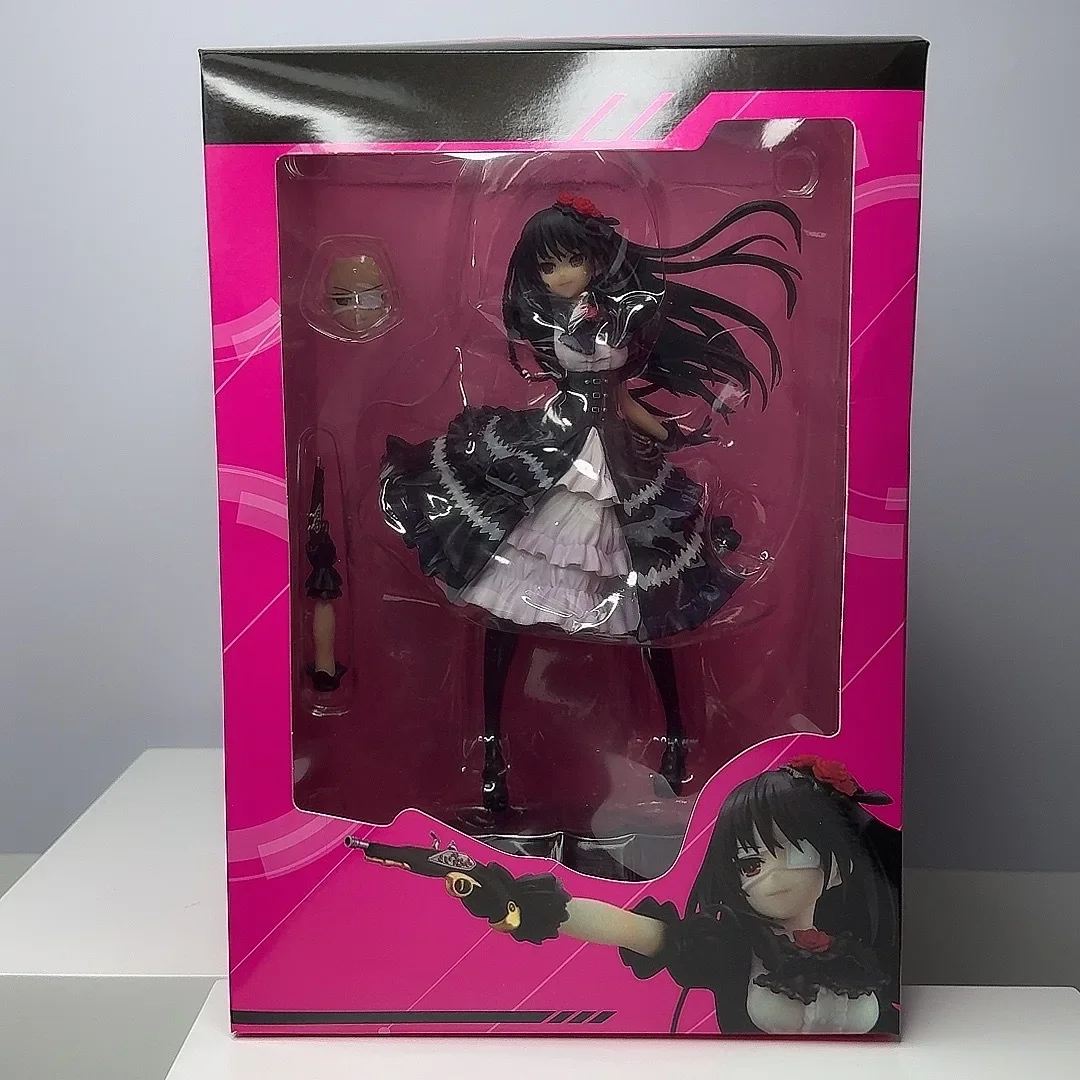 

24CM DATE A LIVE Tokisaki Kurumi Nightmare Action Figures Anime 30th Anniversary Edition Model Collection toy gift figurine doll