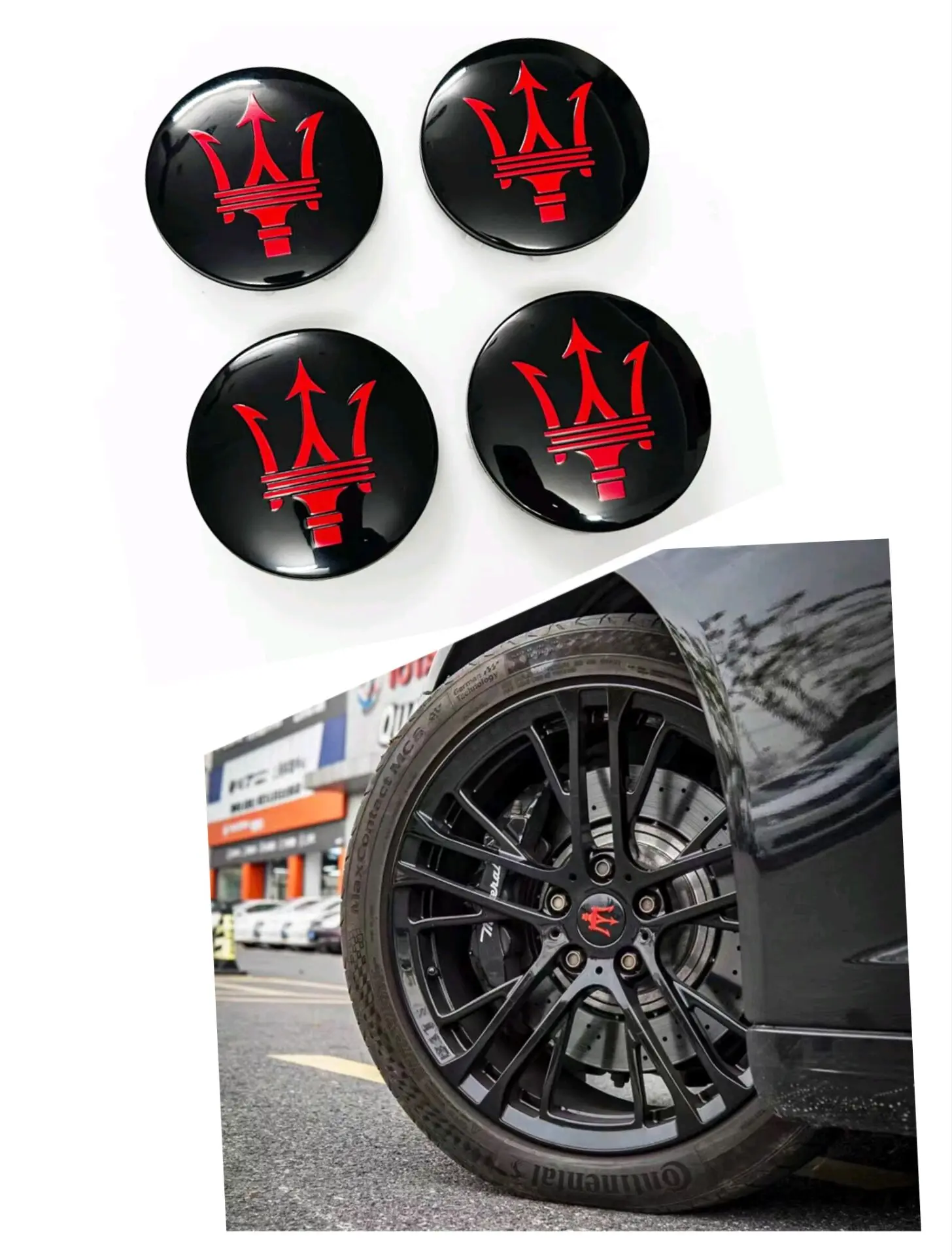 60 مللي متر عجلة السيارة مركز Hup قبعات غطاء لمازيراتي جرانتوريزمو ليفانتي جيبلي جران GC كابريو GT كواتروبورتي كوبيه اكسسوارات