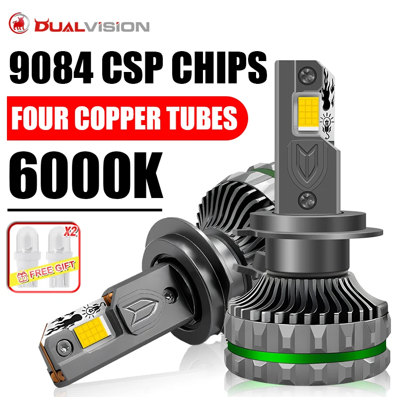 

H4 H7 LED Car Headlight Bulb CANBUS High Power H1 H8 H9 H11 LED Light for Vehicle 9005 HB3 9006 HB4 9012 HIR2 Auto Fog Lamps