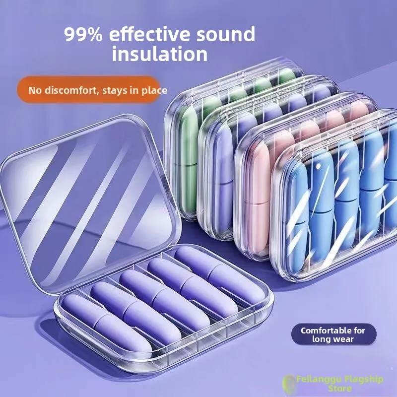 

Noise-Cancelling Sleep Earplugs for Studying And Sleeping at Night Super Effective Soundproofing Devices Ear Protection