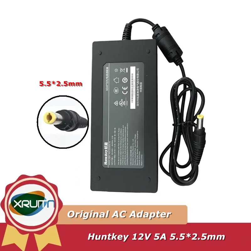 

Genuine Huntkey HKA12024050-7B 24V 5A AC Adapter Charger HDZ1201-3E 120W Power Supply Original