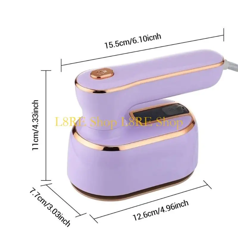 L8RE Leichtes Handheld Electric Bügelmaschine Kleidungsstamme Dampfer Fast-Heat-Haushaltsdampf für Kleidung für Kleidung