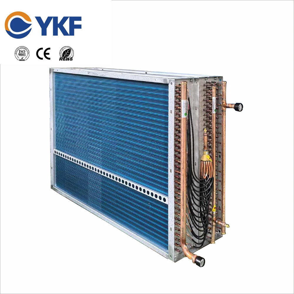 YKF Manufacturer Fin Tube Evaporator Coil Evaporator air Cooler Heat Exchanger for Generators Mining HVAC