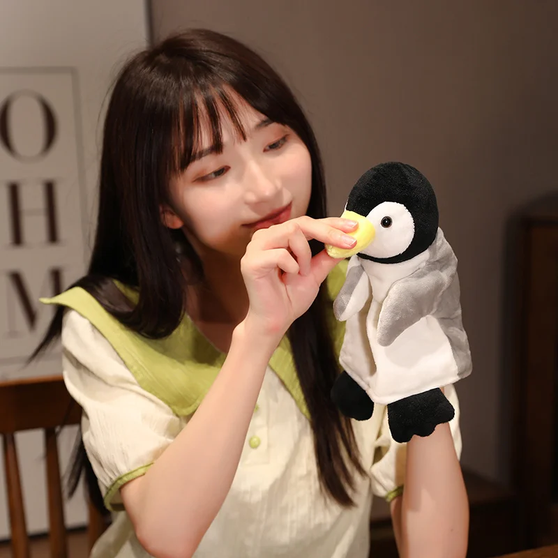 ชุด Ocean หุ่นมือตุ๊กตาสัตว์น่ารักกิ้งก่าจระเข้สีน้ำเงินฉลามวาฬปลาหมึกยักษ์ยัดไส้ปลาหมึกของเล่นเด็กผู้ชาย