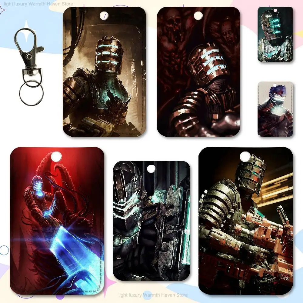 

Game D-Dead S-Space Holder Keychain For Work Card Bank Business Holder Student Card Protective Case Bus Card