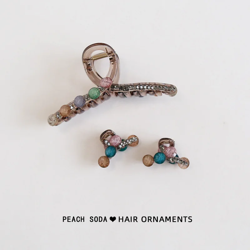 

Elegant 2025 New Retro Updo Clip Large Hair Claw for Women Sophisticated Back Hair Accessory