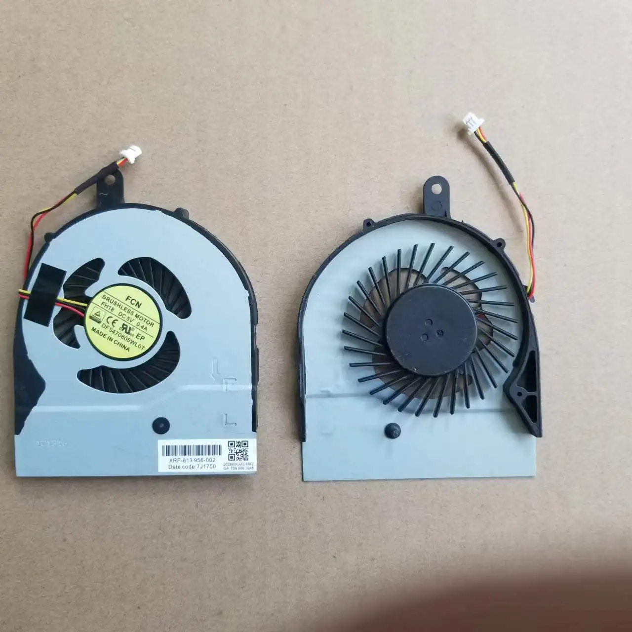 

New For DELL 14 3458 3459 5458 Laptop Cooling Fan 3 Wires DFS470805WL0T DC5V 0.4A