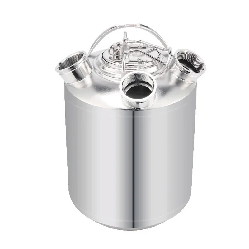 stainless steel Cleaning Keg 1 head/ 2 heads / 3 heads Wash Keg 10L / 15L  For Your Beer Line System Beer Bar accessories