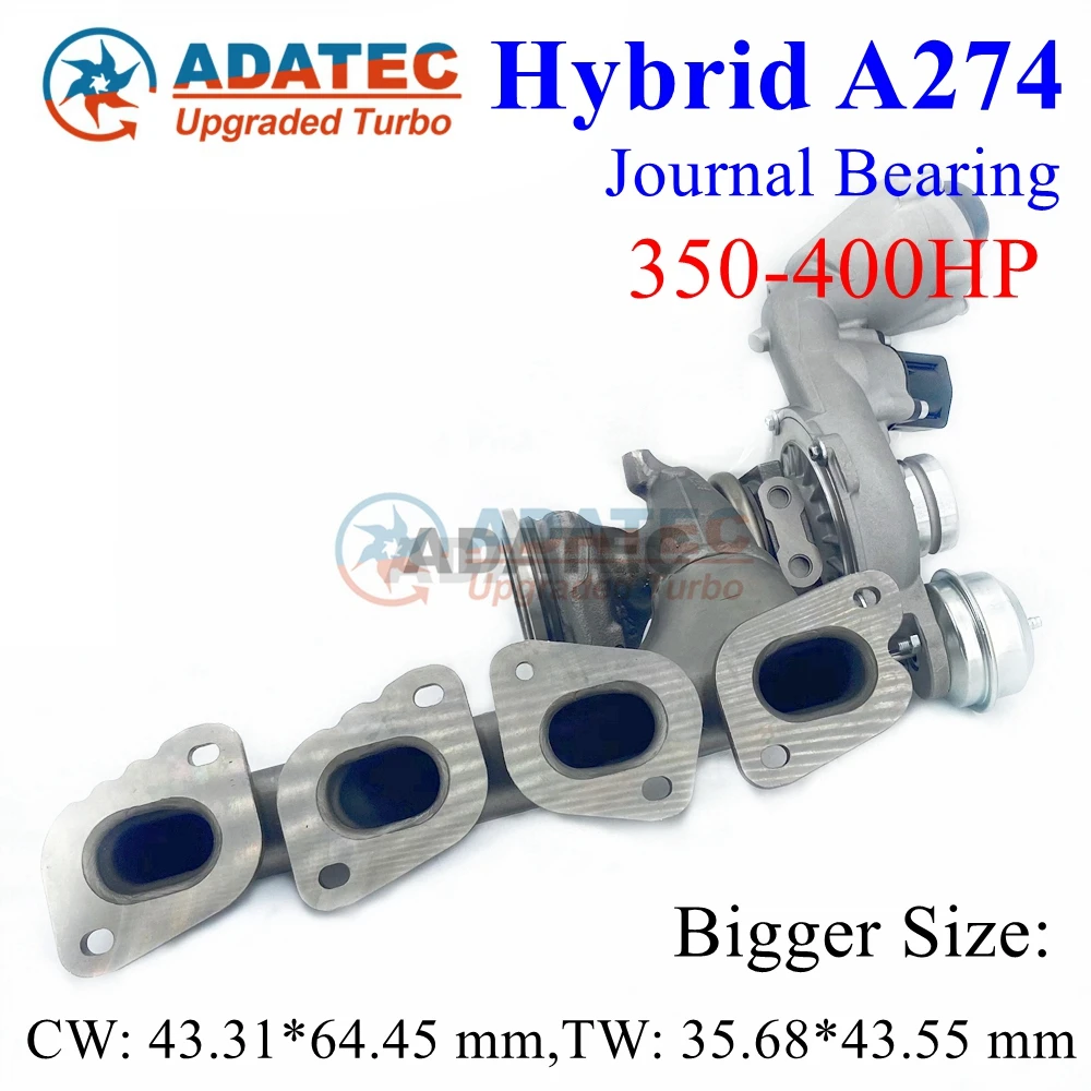 

350-400HP Hybrid M274 A274 Turbo AL0072 A2740902380 A2740903480 A2740902480 Turbocharger for Mercedes C200 C250 C260 C300 C350eL