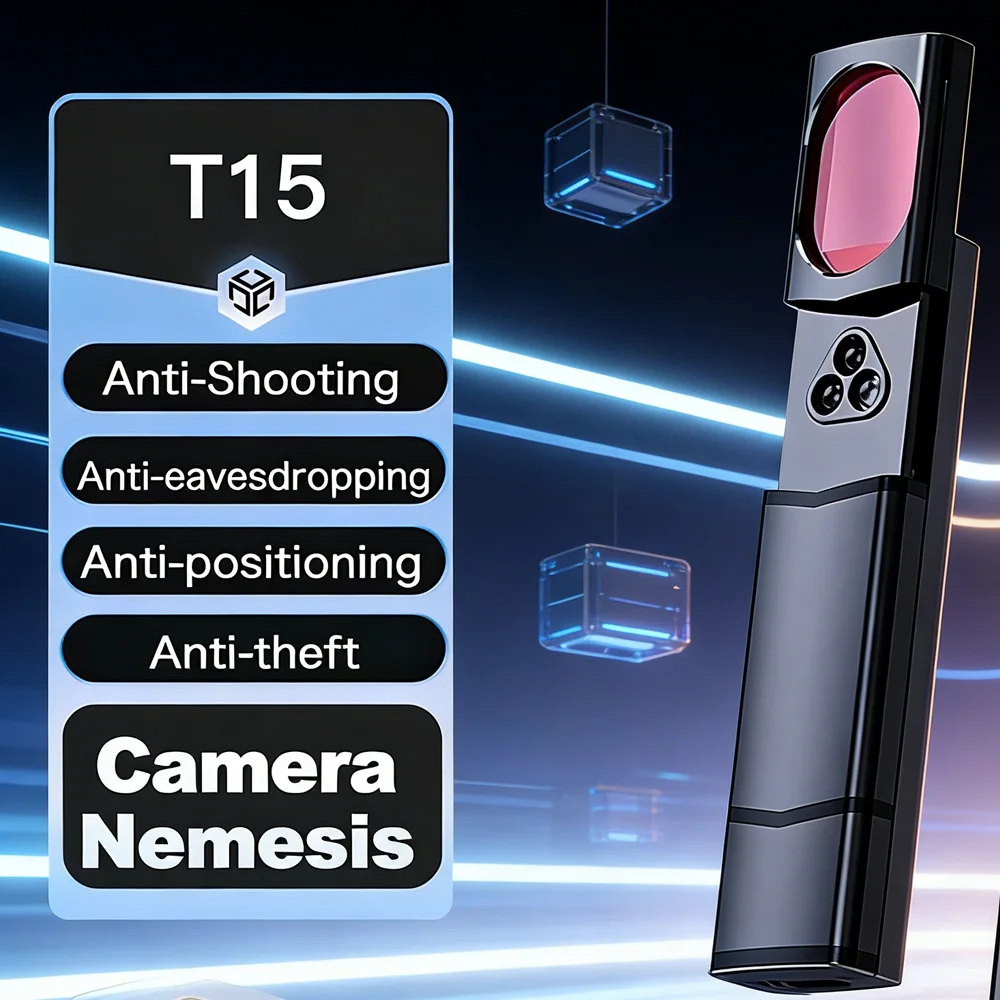 

Hacking Gadget Tool Hidden Camera Detection, GPS Tracker Wireless Listening Device Scanner for Hotel Room, Airbnb, Rental House