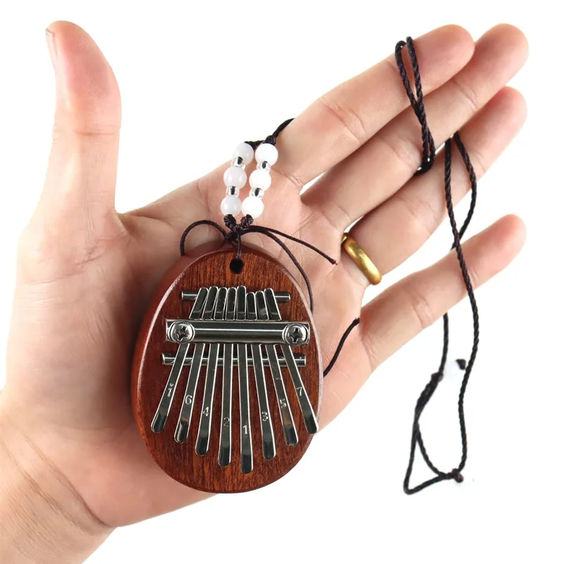 Kalimba-Piano à pouces musical pour adultes et enfants, cadeaux exquis, jouets Fidget, aide à Charleroi, souligne la tension d'anlande, 8 prédire