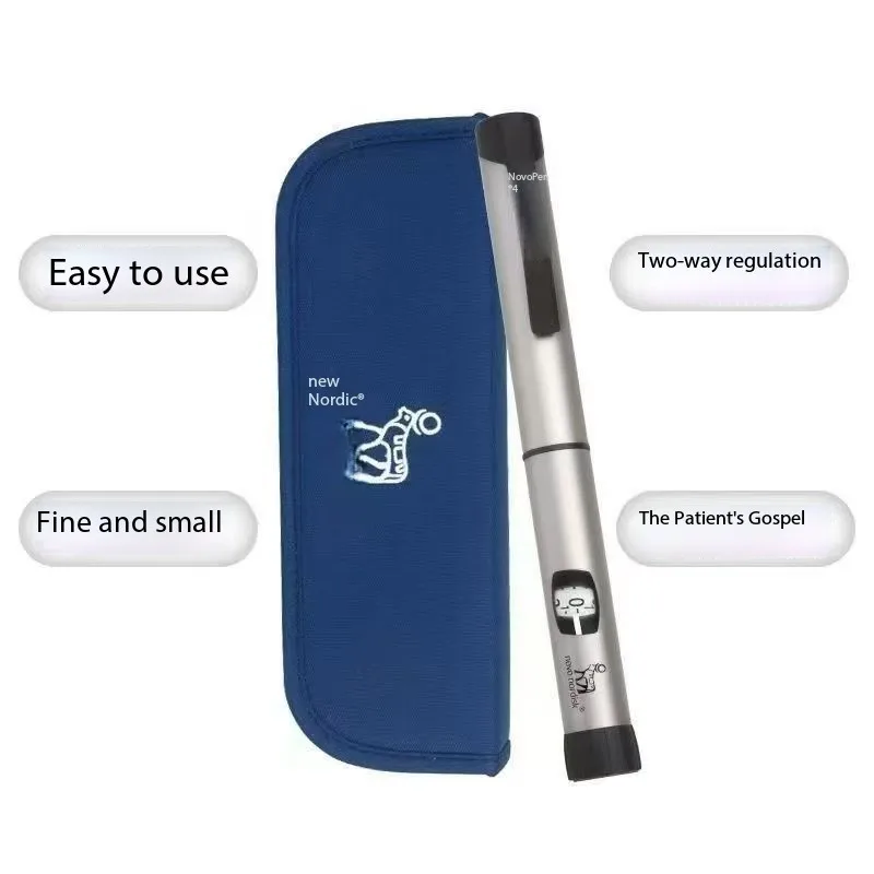 Nord Pen 4 قلم حقن ذاكرة الجلوكوز في الدم 3 مللي Novo Nordisk 4 قلم الأنسولين ، حقنة الأنسولين صحة المنزل نوفو