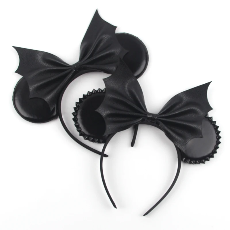 NEUE Halloween Maus Ohren Stirnband Für Mädchen Frauen Pailletten 5 "Bogen Haarband Mädchen Party Festival Geschenke DIY Cosplay haar Zubehör – Detail 9