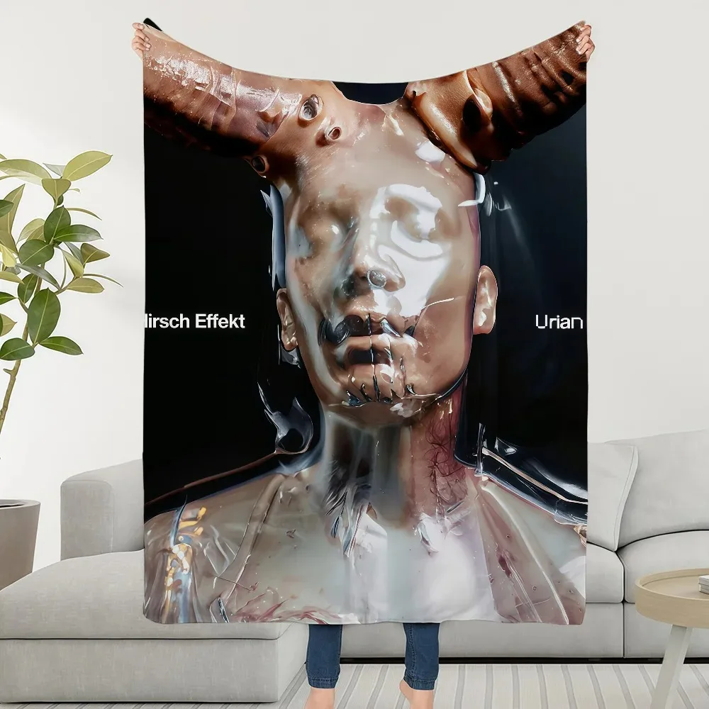 The Blanket Throw Super Cosy Plush Living H-Hirsch Effekt Room Sofa Couch Der Brauch Childish Birthday Gifts