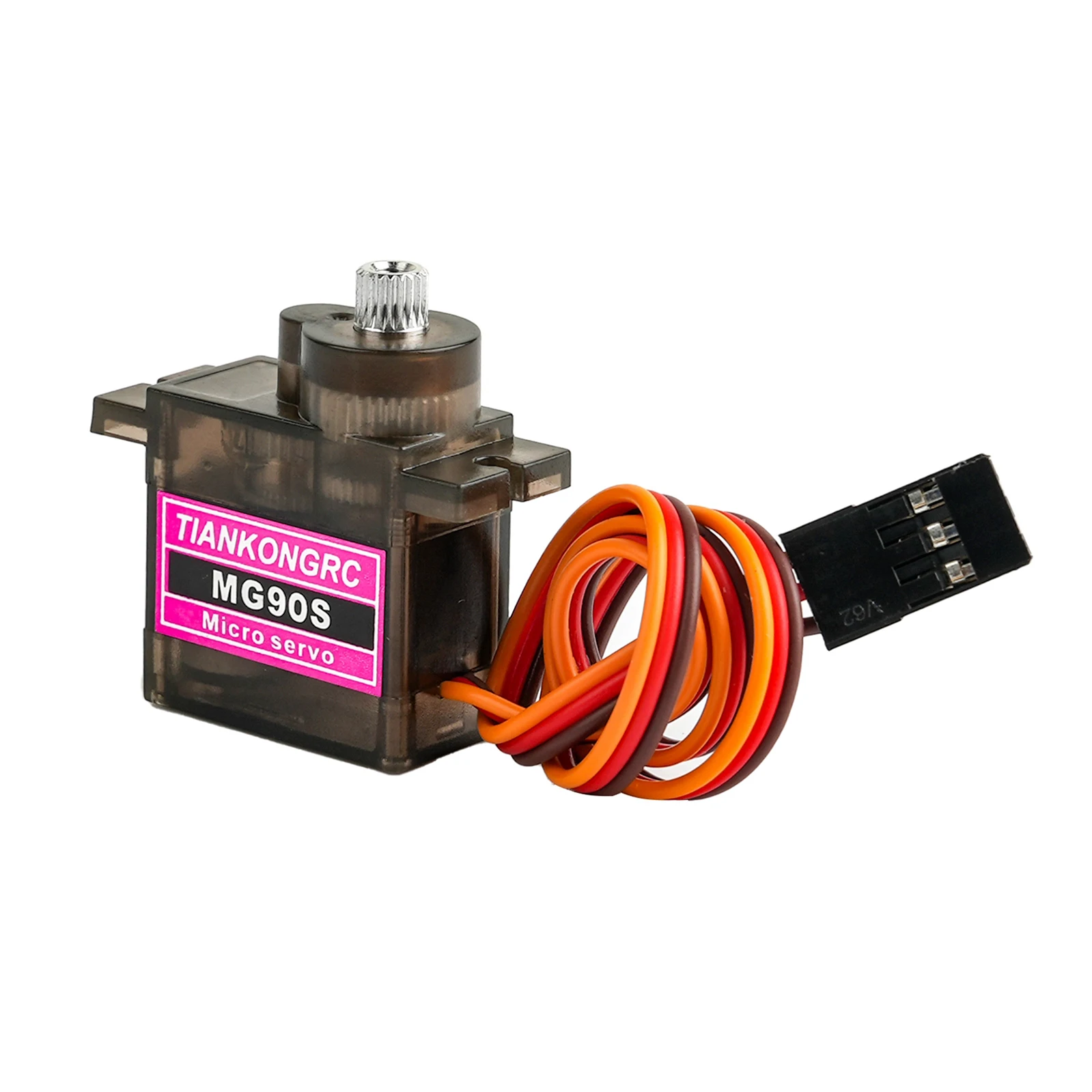Micro 9g mg90s servo motor de engrenagem de metal sg90 versão atualizada servos 180/270/360 graus para carro rc robô avião modelo brinquedos diy