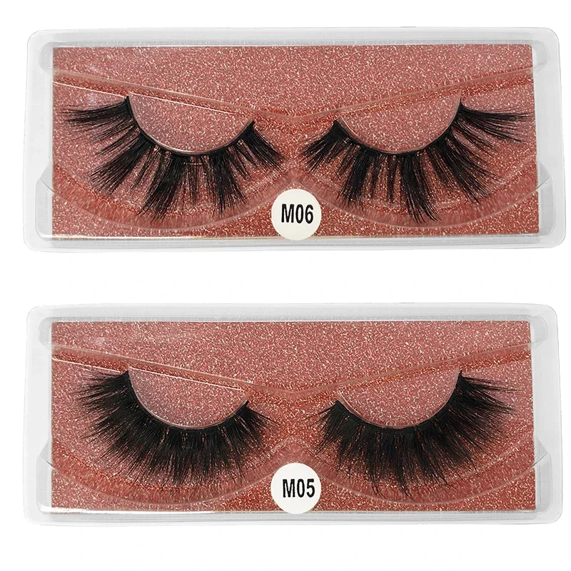 Mink Eyelashes Wholesale 10Pairs 3d Mink Lashes Natural false Eyelashes fake Eyelashes Makeup False Lashes In Bulk