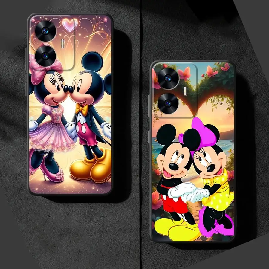 Soft Back Phone Cover Case for Realme C30 C33 C35 C53 C55 12 14 P3 Ultra C25 GT Master Neo2 11 Pro Nazro 50 50i C15 C12 C21 6 7