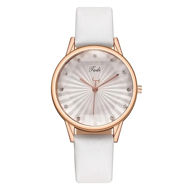 Women Watches PU Leather Strap Women Quartz Wristwatches Waterproof Round Dial Retro Watch Ladies Girls Watch Reloj Para Mujer