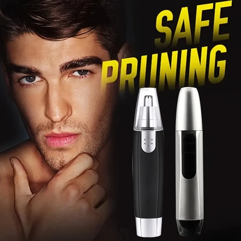Electric Nose Hair Trimmer For Men Battery Model Trimming Nose Hair Women Nostrils Trim The Hair Scissors Nasal Hair Knife image 5