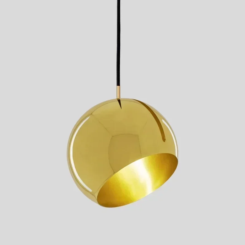 Nordic bedside chandelier creative personality ball single head bedroom restaurant bar desk lamp