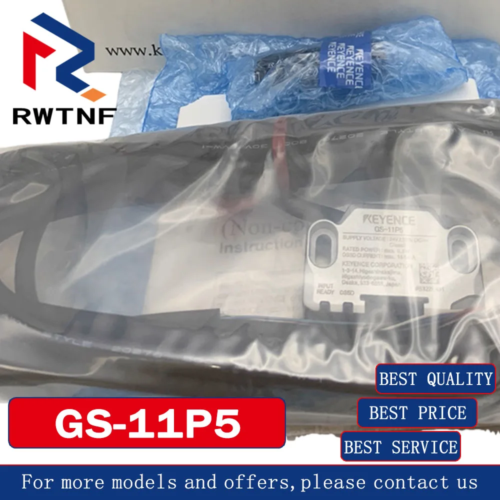 Brand New Genuine GS-11P5 KEYENCE Standard cable-type safety door switch 100% original，warehouse stock