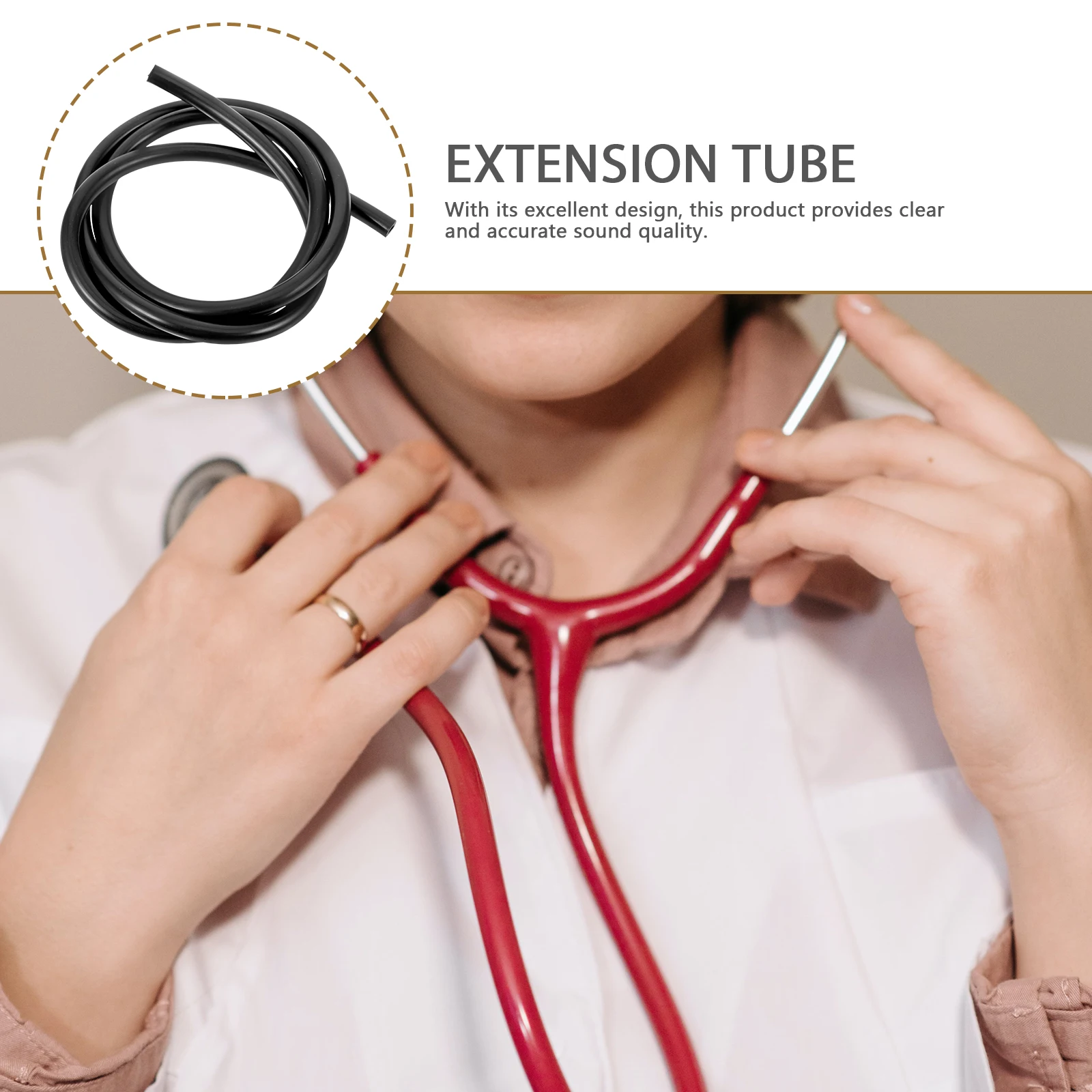 

stethoscope extension tube stethoscope replacement tube stethoscope tubing rubber stethoscope tube stethoscope accessory