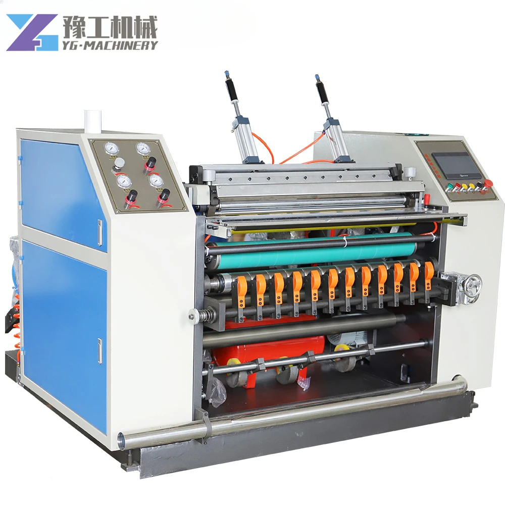 YG Fast Running Low Cost Excellent Performance Bank ATM Thermal Paper Roll Slitting Machine/Slitter and Rewinder