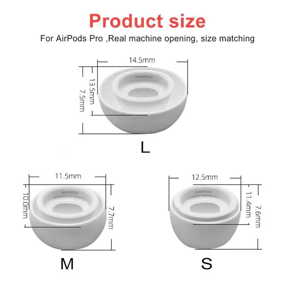 Nuova custodia di ricambio Cover auricolari in Silicone auricolari auricolari per AirPods Pro