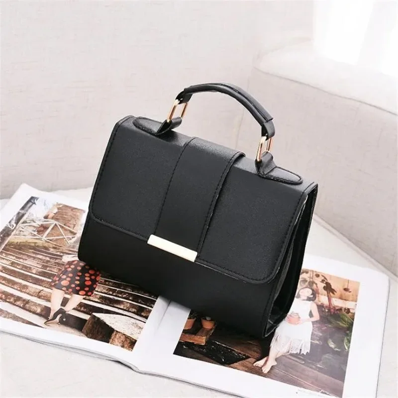 Retro Women Handbag Ladies Crossbody Messenger Bags High Quality PU Leather Female Flap Shoulder Bag New Arrival