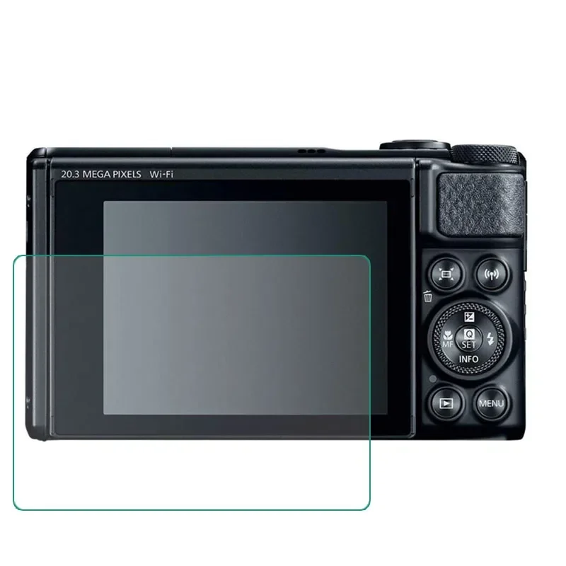 סרט הגנה למסך LCD של מצלמת Canon SX730/SX740 HS sx730hs sx740hs עם זכוכית מחוזקת