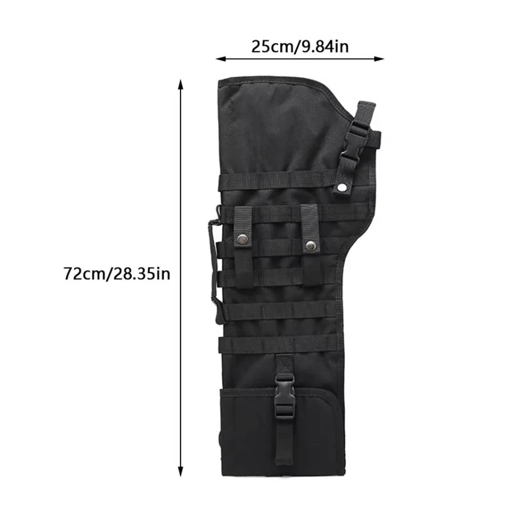 28.5 inch Case Molle Nylon Weapons Hunting Airsoft Holder Paintball Gun Bag Tactical Bag Outdoor Rifle Shotgun Holster