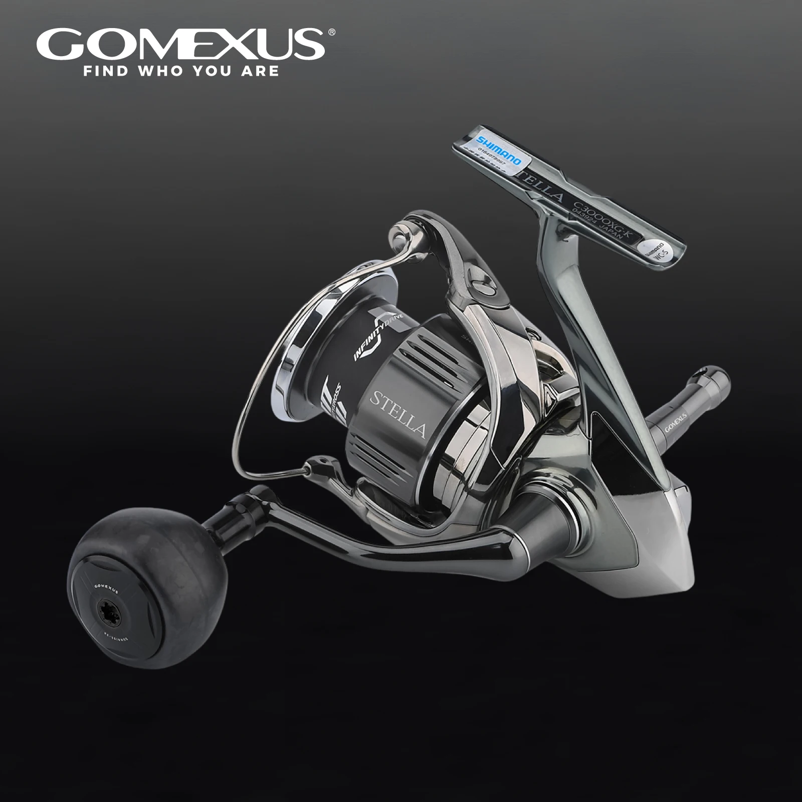 Gomexus Carbon-Rollen-Netzknopf 38 mm für Shimano Spheros SW 3000 4000 Stradic FL Ultegra FB Sustain Stella FJ 1000–5000