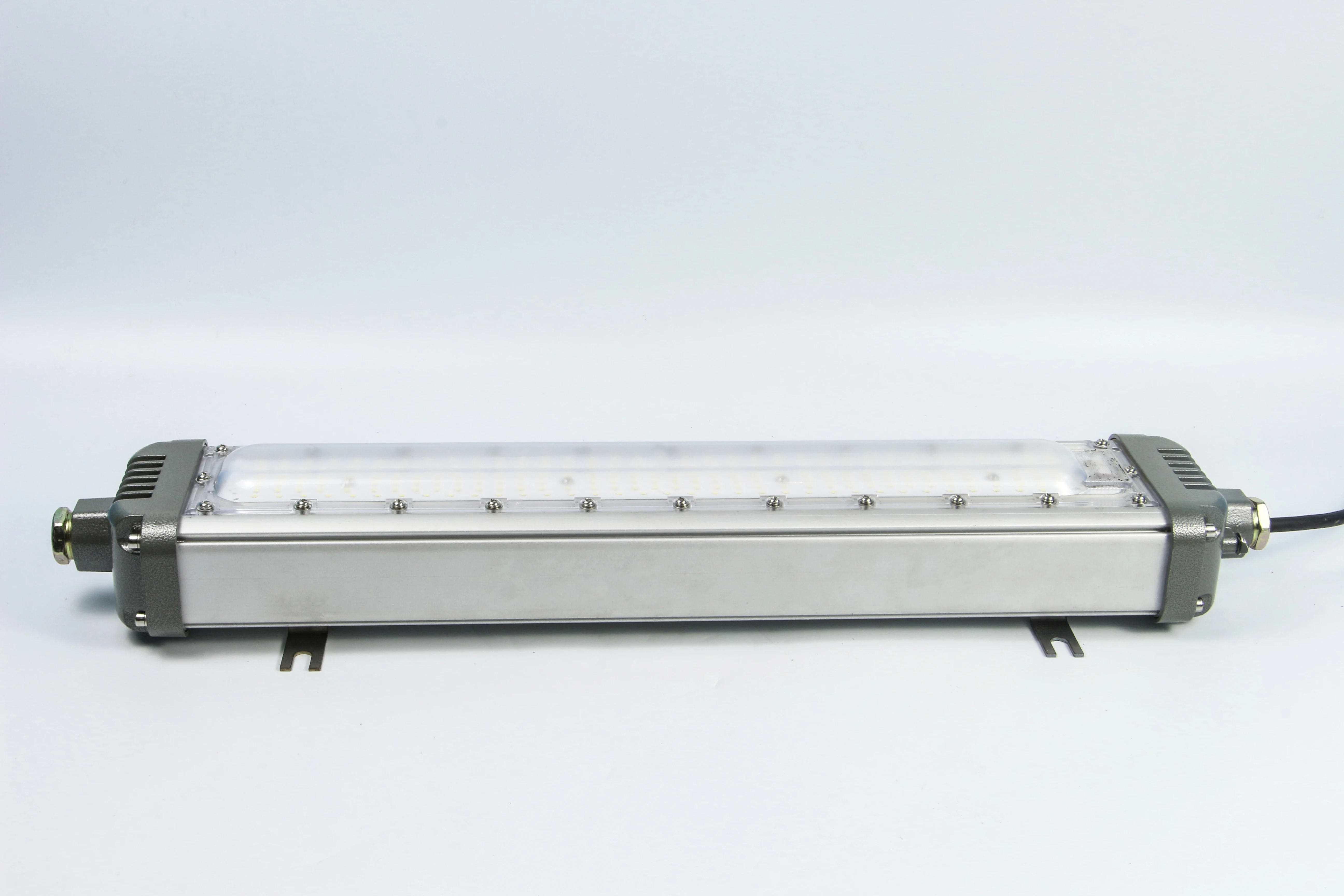 Luz linear LED à prova de explosão com função de emergência, industrial 40-60W