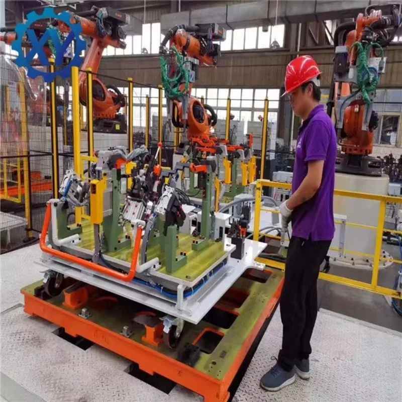 Servo Spot Welding  Automatic C / X Type for Robotic Resistance Spot Welder Parts Controller and MFDC Weld Gun