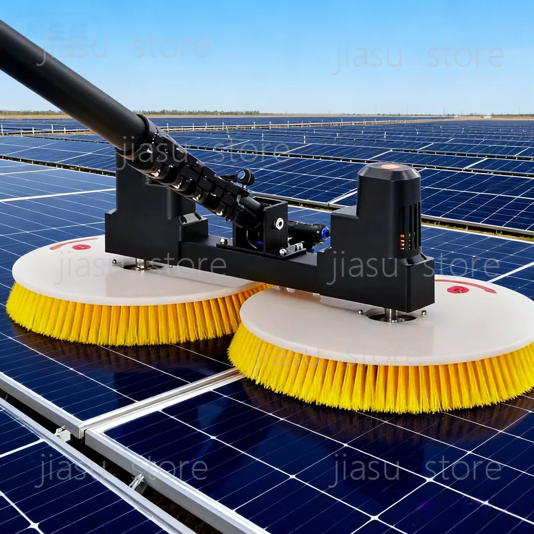 Obrázek 3: Fotovoltaických panel elektrický úklid robot nářadí multifunkční dual-head solární úklid kartáč