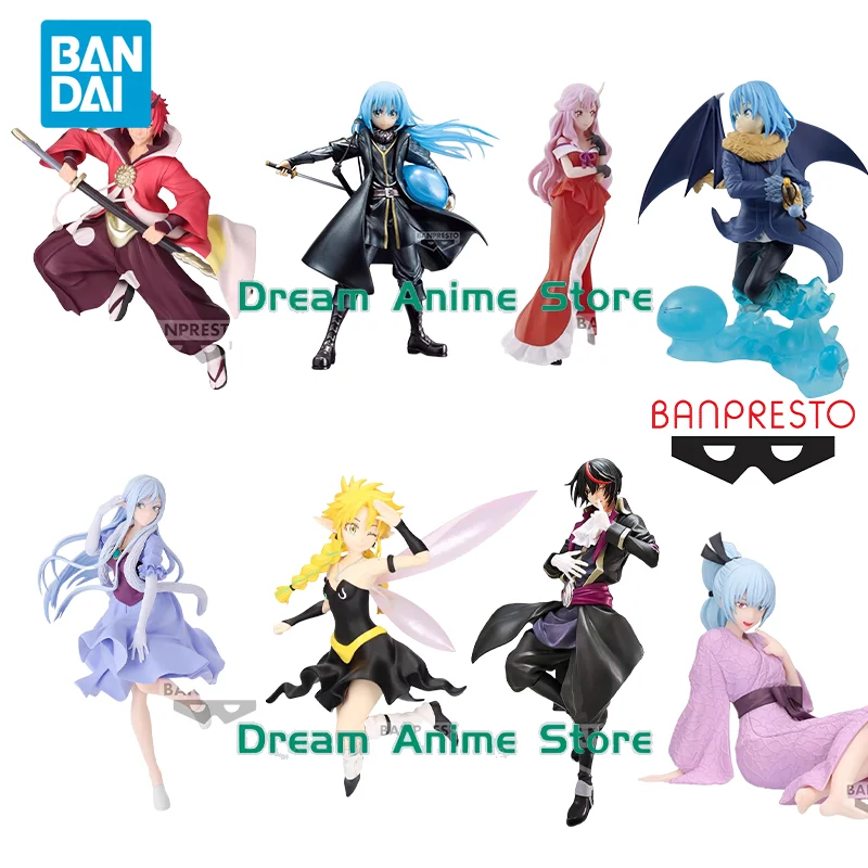 

Bandai Original Reincarnation Into Slime Anime Figure Rimuru Tempest Benimaru Ramiris Action Figure Toys for Kids Gift